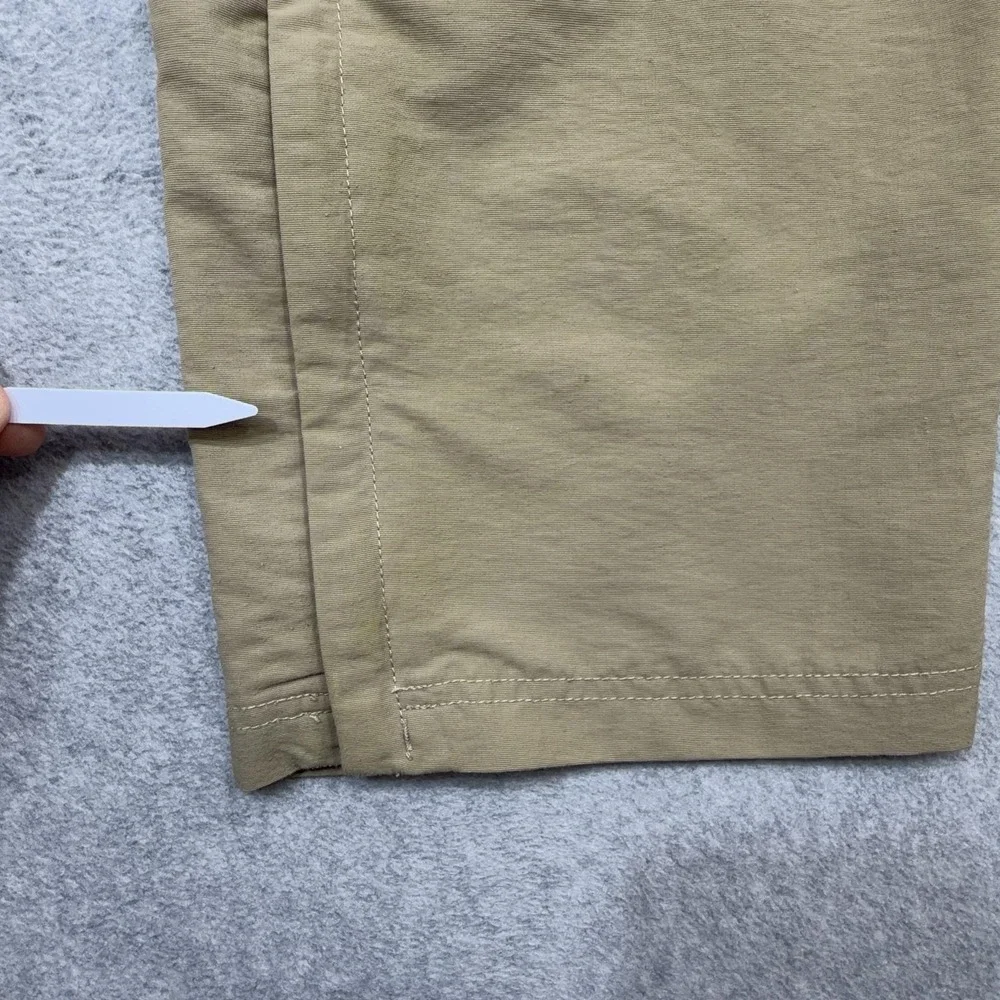 The North Face Paramount Convertible Pants Mens Small Beige Cargo Hiking Outdoor
